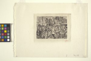 Scène Bij Een Circus door Robert Frederick Blum
