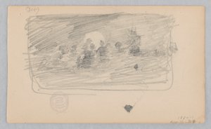 Zeegezicht door Robert Frederick Blum