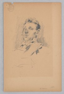 Zelfportret door Robert Frederick Blum