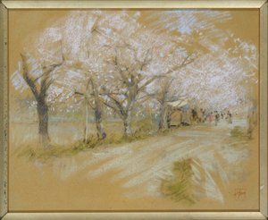 Lentelandschap door Robert Frederick Blum