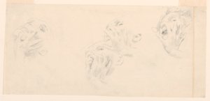 Studie voor een groep, “Vintage Festival,” Mendelssohn Glee Club, New York, NY