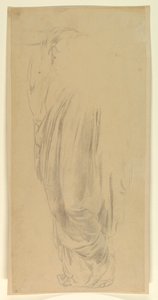 Studie voor een Vrouw, "Vintage Festival," Mendelssohn Glee Club, New York, NY door Robert Frederick Blum