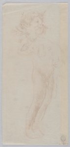 Studie voor staande jongen met geit, “Vintage Festival,” Mendelssohn Glee Club, New York, NY