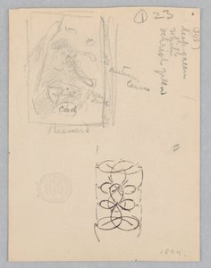 Studie voor het landschap, "Moods to Music," Mendelssohn Glee Club, New York, NY