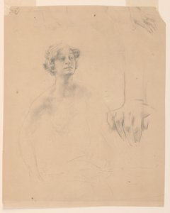 Studie voor vrouw, “Vintage Festival,” Mendelssohn Glee Club, New York, NY door Robert Frederick Blum
