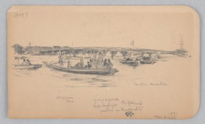 Uitzicht op Japan door Robert Frederick Blum