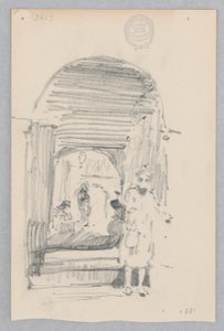 Uitzicht op Venetië, Italië door Robert Frederick Blum