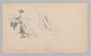 Vrouw door Robert Frederick Blum