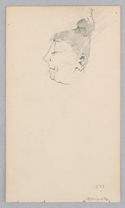 Vrouw door Robert Frederick Blum