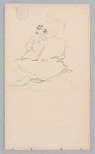 Vrouw door Robert Frederick Blum