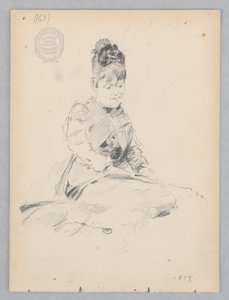 Vrouw door Robert Frederick Blum