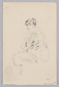 Vrouw door Robert Frederick Blum