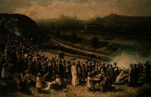 De Schotse Vrijwilligersmacht Review, Edinburgh door Robert Gemmell Hutchison