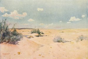 Een woestijnstudie bij Tel-El-Kebir, ca. 1880, 1904
