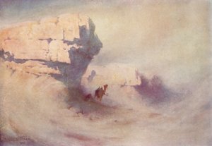 Een zandstorm, ca. 1880, 1904 door Robert George Talbot Kelly