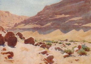 Een Wady in de Mokattam-heuvels, ca. 1880, 1904