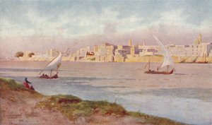 Bulak vanuit Ghezireh door Robert George Talbot Kelly