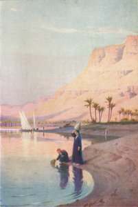 Gibel Kasr-Es-Saad, ca. 1880, 1904 door Robert George Talbot Kelly