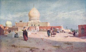 Sheykhs graf in Damietta door Robert George Talbot Kelly