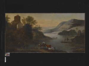 Landschap met dieren