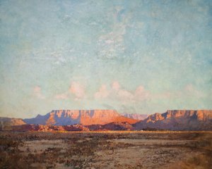 De Karoo, Kaap de Goede Hoop bij avond, 1924