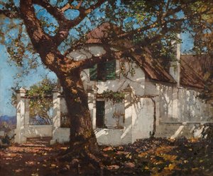 Welgelegen, nabij Groote Schur, Zuid-Afrika door Robert Gwelo Goodman