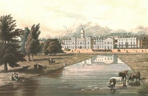 De Horse Guards en Melbourne House, c1821