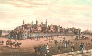 De Tower of London, ca. 1821