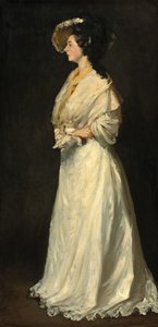Jonge Vrouw in het Wit