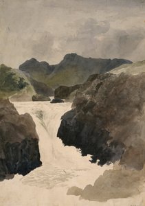 Skelwith Force, Westmorland, 1800-1820 door Robert Hills