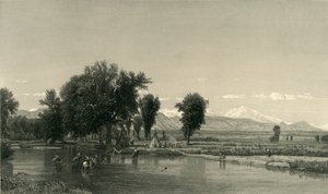 De Rocky Mountains, 1874 door Robert Hinshelwood
