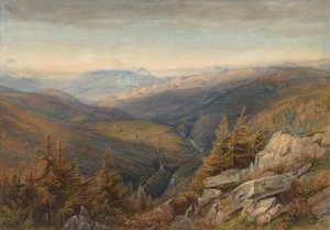 Bergzicht, 1863-67 door Robert J. Pattison
