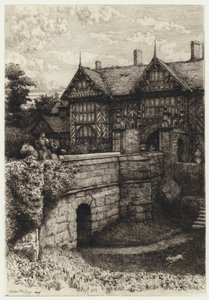 Speke Hall door Robert Kent (after) Thomas
