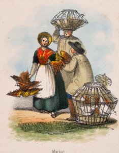 Markt, c1845