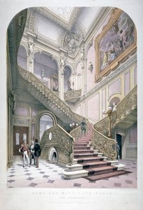 Het Leger en de Marine Club, Pall Mall, Westminster, Londen door Robert Kent Thomas