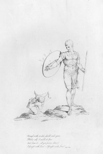 Anacreon, Ode XIII (gravure)