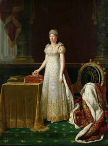 Marie-Louise (1791-1847) van Habsburg-Lotharingen, 1814 door Robert Lefevre