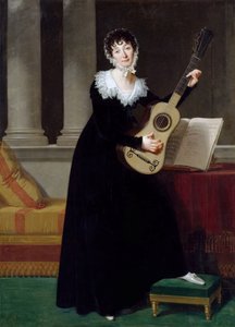Portret van Pauline Duchambge 1778-1858, geboren de Montet door Robert Lefevre