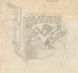 Figuur van Elephanta door Robert Mabon