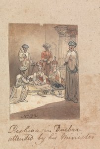 De Maratha Peshwa en zijn Ministers