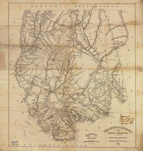 Colleton district, Zuid-Carolina LOC 2006636733 door Robert Mills