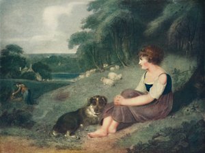 Het kind van een varensnijder, ca. 1800 door Robert Mitchell Meadows
