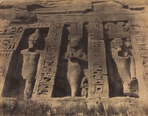 Tempel van Abu Simbel door Robert Murray