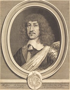 Bernard, hertog van Épernon door Robert Nanteuil