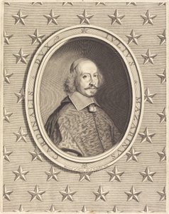 Kardinaal Jules Mazarin door Robert Nanteuil