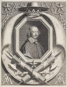 Kardinaal Jules Mazarin door Robert Nanteuil