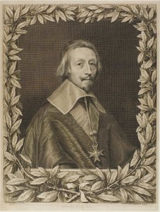 Kardinaal Richelieu door Robert Nanteuil