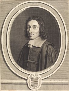 Kardinaal de Coislin door Robert Nanteuil