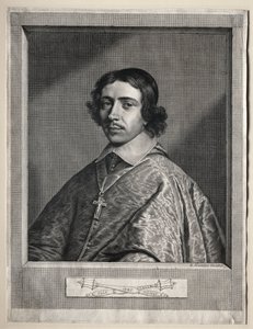 Kardinaal de Retz door Robert Nanteuil