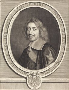 Kanselier Michel Le Tellier door Robert Nanteuil